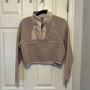 Forever 21 Cream Teddy Jacket